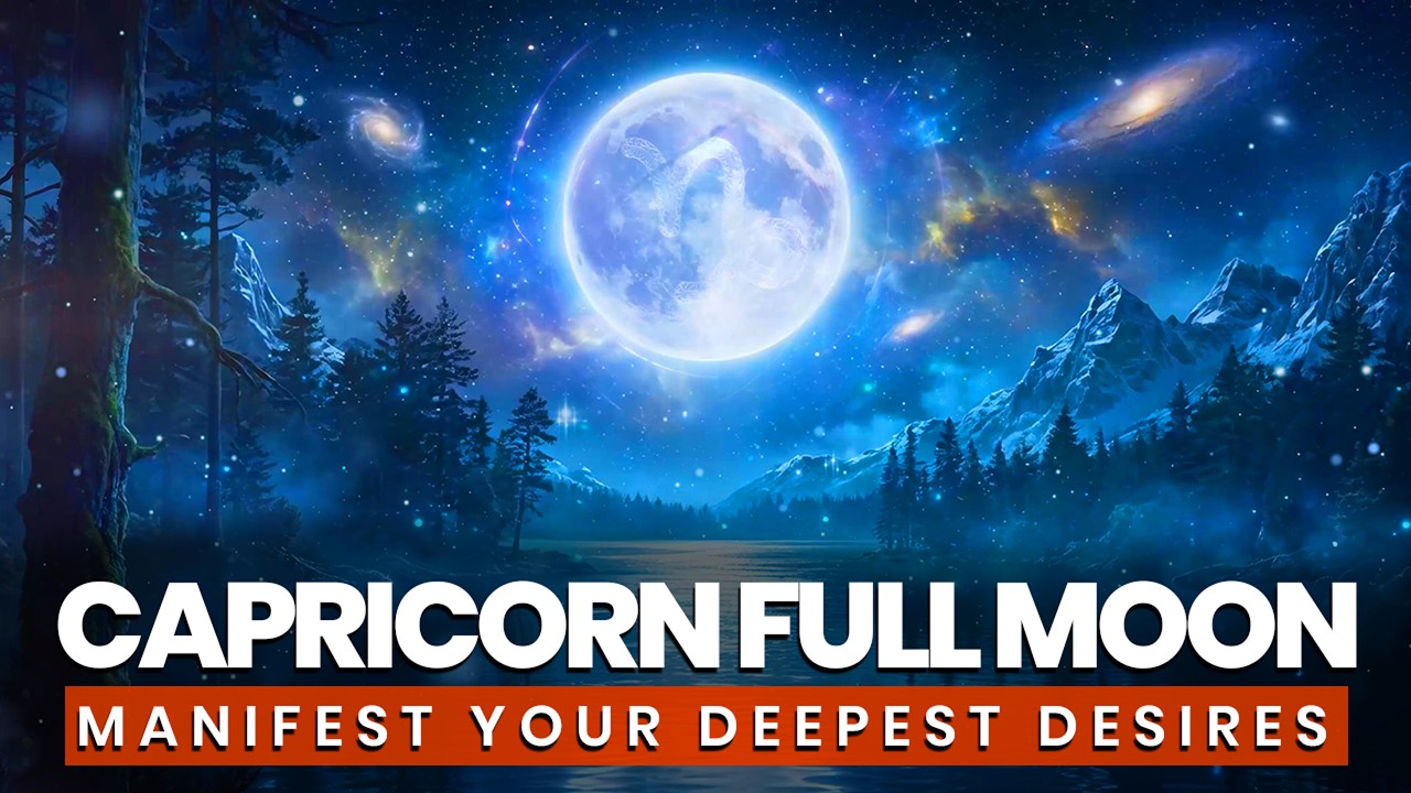 Capricorn Full Moon Manifestation: Manifest Your Deepest Desires with the Full Moon Binaural Beats