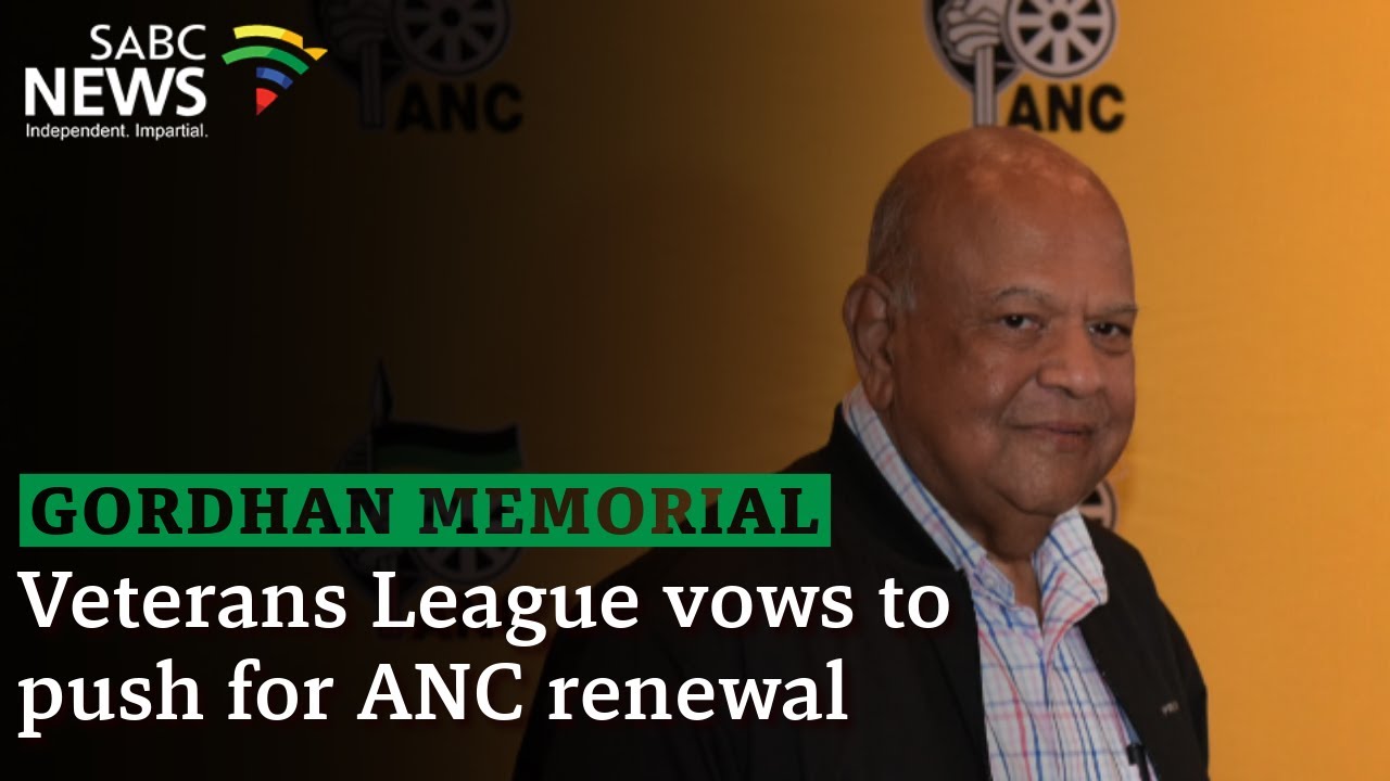 Gordhan Memorial | Veterans League vows to push for ANC renewal