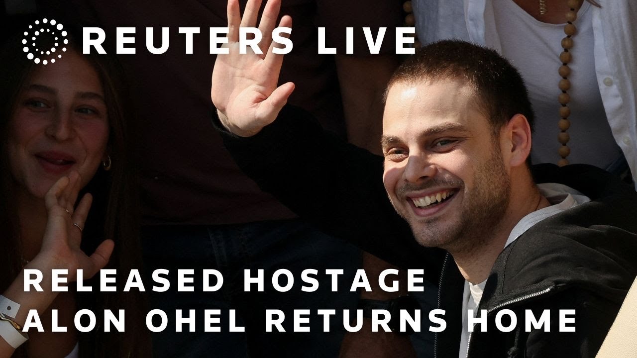 LIVE: Released hostage Alon Ohel returns home