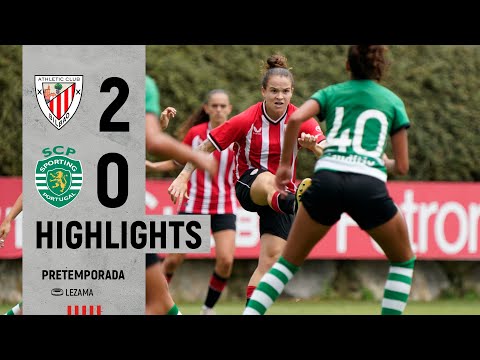 HIGHLIGHTS |Athletic Club 2-0 Sporting Club Portugal | 2023-24 Friendlies