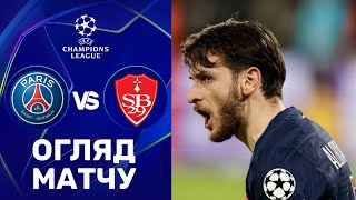 ПСЖ – Брест. Ліга чемпіонів, плей-оф / Огляд матчу