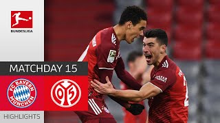 FC Bayern München — 1. FSV Mainz 05 2-1 | Highlights | Matchday 15 – Bundesliga 2021/22
