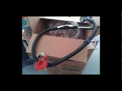 How to replace positive battery cable honda civic