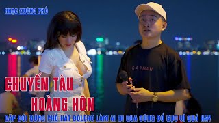 Chuyến Tàu Hoàng Hôn - Cặp Đôi Đứng Phố Hát Bolero Khiến Người Nghe Đổ Gục Vì Hay - Trịnh Nam Phương