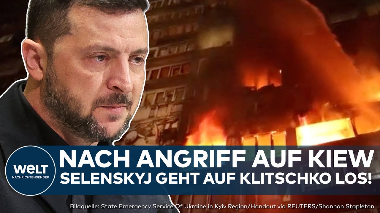 PUTINS KRIEG: Mega-Blackout in Ukraine! Ansage an Klitschko! Selenskyj tobt nach Angriff auf Kiew