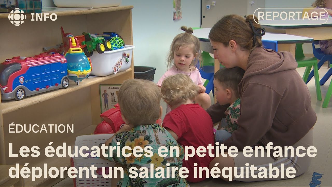 Les éducatrices à la petite enfance demandent un salaire équitable