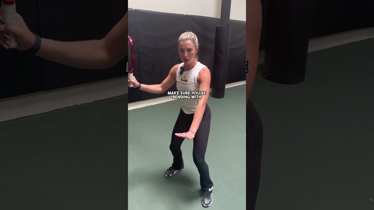 How to hit a forehand drive in pickleball! Special guest Sofia Sewing #pickleball #pickleballtips