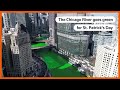 Chicago River dyed green for St. Patrick’s Day | REUTERS