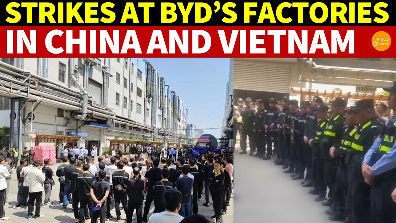 Strikes at BYD's Factories in China and Vietnam — How Long Can It Last?