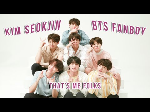 jin, the bts fanboy | 방탄소년단 석진