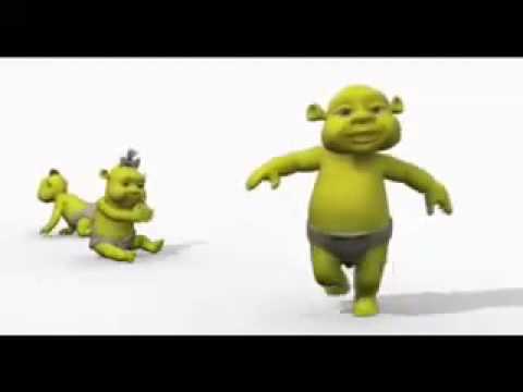 HIJOS DE SHREK BAILANDO - YouTube