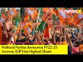 Political Parties Declare FY22-23 Income | Decoding The Full Report | NewsX