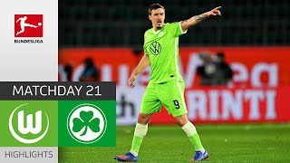 VfL Wolfsburg — Greuther Fürth 4-1 | Highlights | Matchday 21 – Bundesliga 2021/22