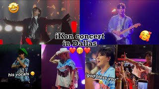 iKon concert in Dallas!! 🤩❤️