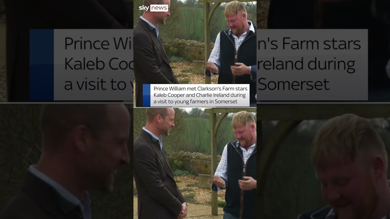 Prince William will be on Clarkson's Farm