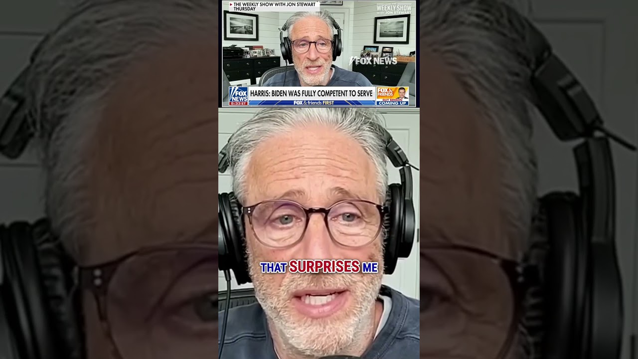'REALLY?!': Kamala Harris SHOCKS Jon Stewart #shorts