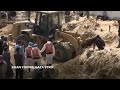 Palestinians search for loved ones after 283 bodies found buried outside Khan Younis hospital  - 01:03 min - News - Video