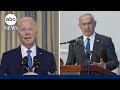Biden speaks with Netanyahu for 1st time since aid workers killed in Gaza