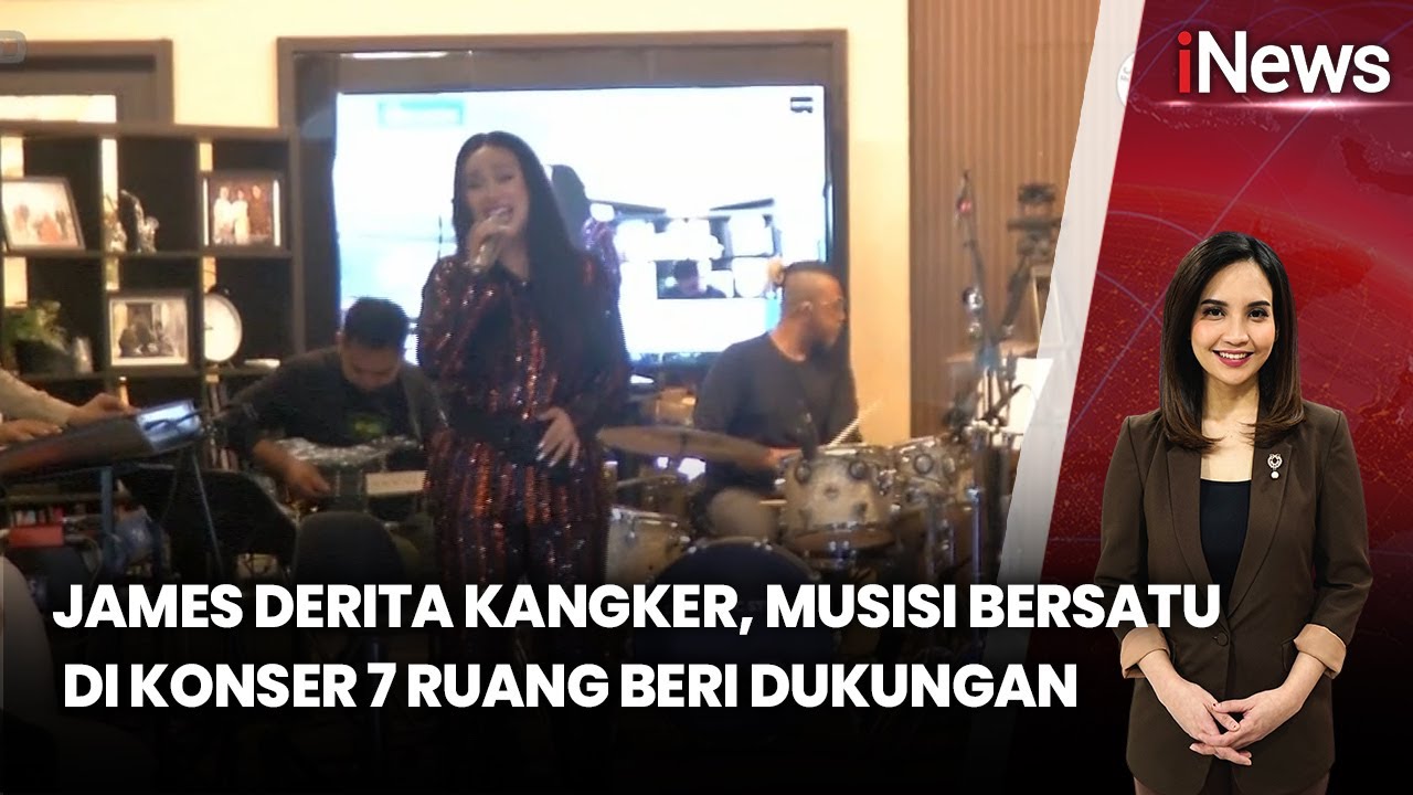 Konser 7 Ruang Diselenggarakan Sebagai Dukungan Pada James yang Derita Kangker | iNews Malam | 28/02