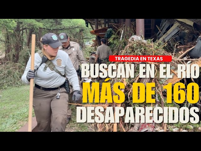 DOLOROSA BÚSQUEDA DE NIÑ@S Y FAMILIAS ENTERAS DESAPARECIDAS POR INUNDACIONES EN TEXAS.