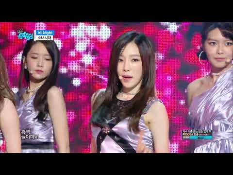 【TVPP】Girl’s Generation -All Night, 소녀시대- 올나잇 @Show Music Core Live