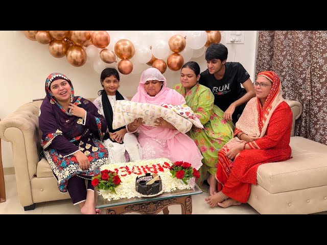 HAIDER’s 1st visit to NANI HOUSE 🏠 | Mayke mein pyara sa welcome 😍🎊| Decor