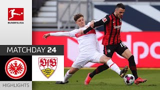 Eintracht Frankfurt — VfB Stuttgart | 1-1 | Highlights | Matchday 24 – Bundesliga 2020/21