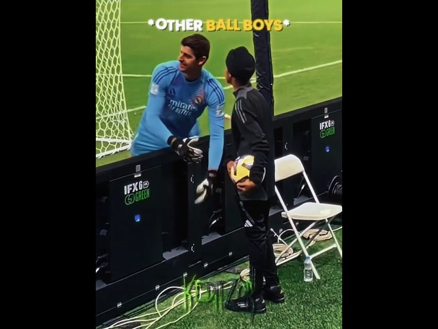 Other Ball Boys vs This Boy 🥶 | #edit #ballboy #football #newyork #cr7