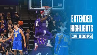 UCLA at Washington | Extended Highlights | Big Ten Men's Basketball | 01/24/2025