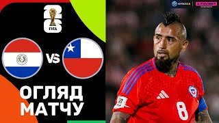 Парагвай – Чилі. Чемпіонат світу 2026, кваліфікація / Огляд матчу