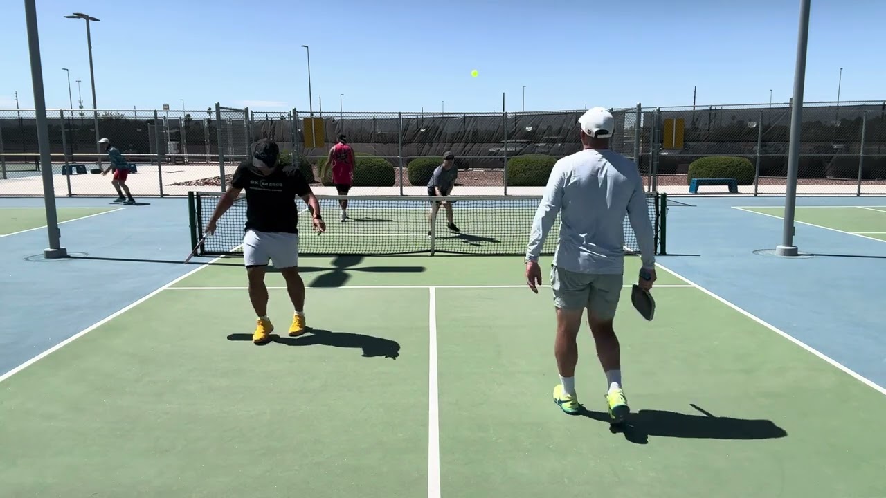 9 David and Aaron vs TK and Mark DUPR game