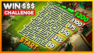 Finish THIS MAZE and Win $200 - Clash of Clans Challenge