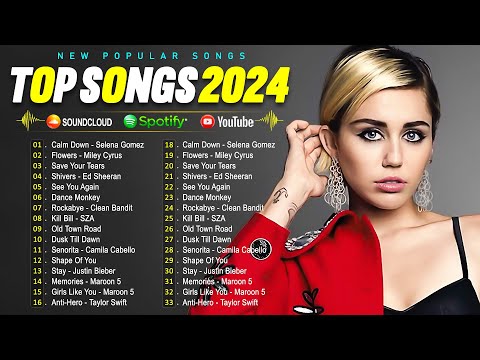 Miley Cyrus, Rihanna, Taylor Swift, The Weeknd, Selena Gomez, Justin Bieber, ZAYN🍀🍀Top Hits 2024 #13