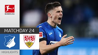 TSG Hoffenheim — VfB Stuttgart 2-1 | Highlights | Matchday 24 – Bundesliga 2021/22