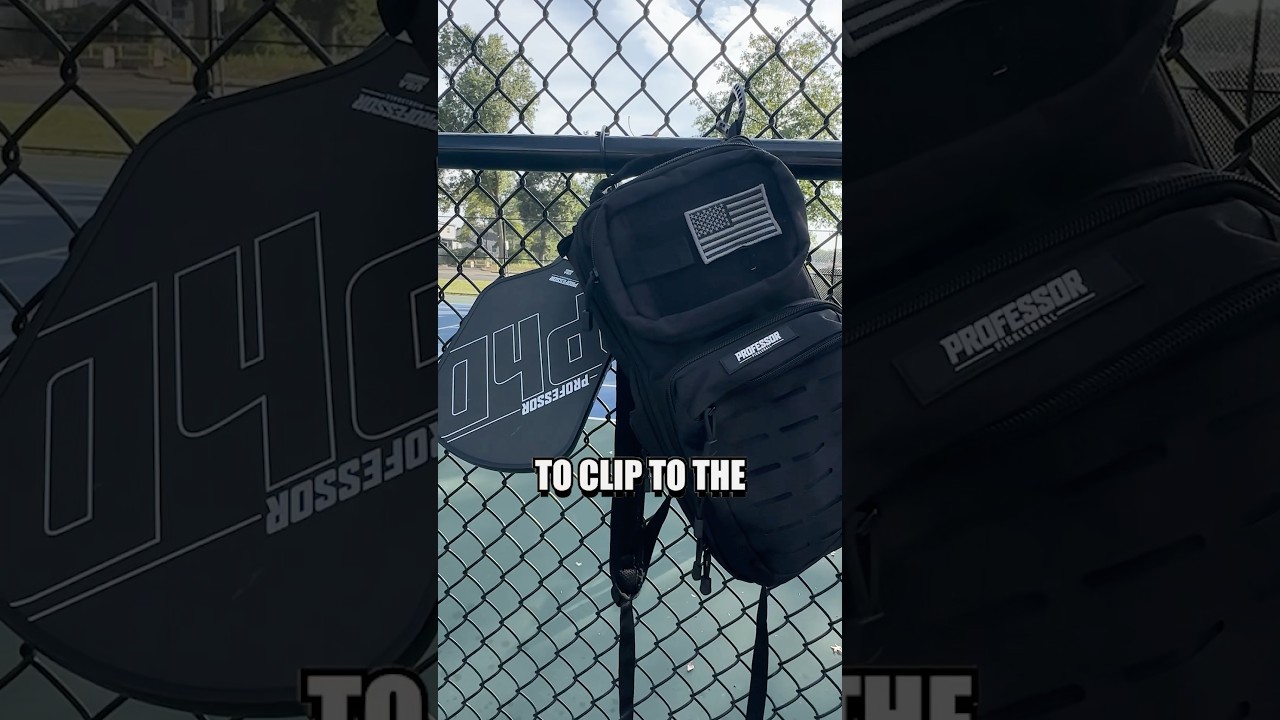 This Holds Essential Pickleball Gear! ⚙️ #pickleball #pickleballvideos #pickleballviral
