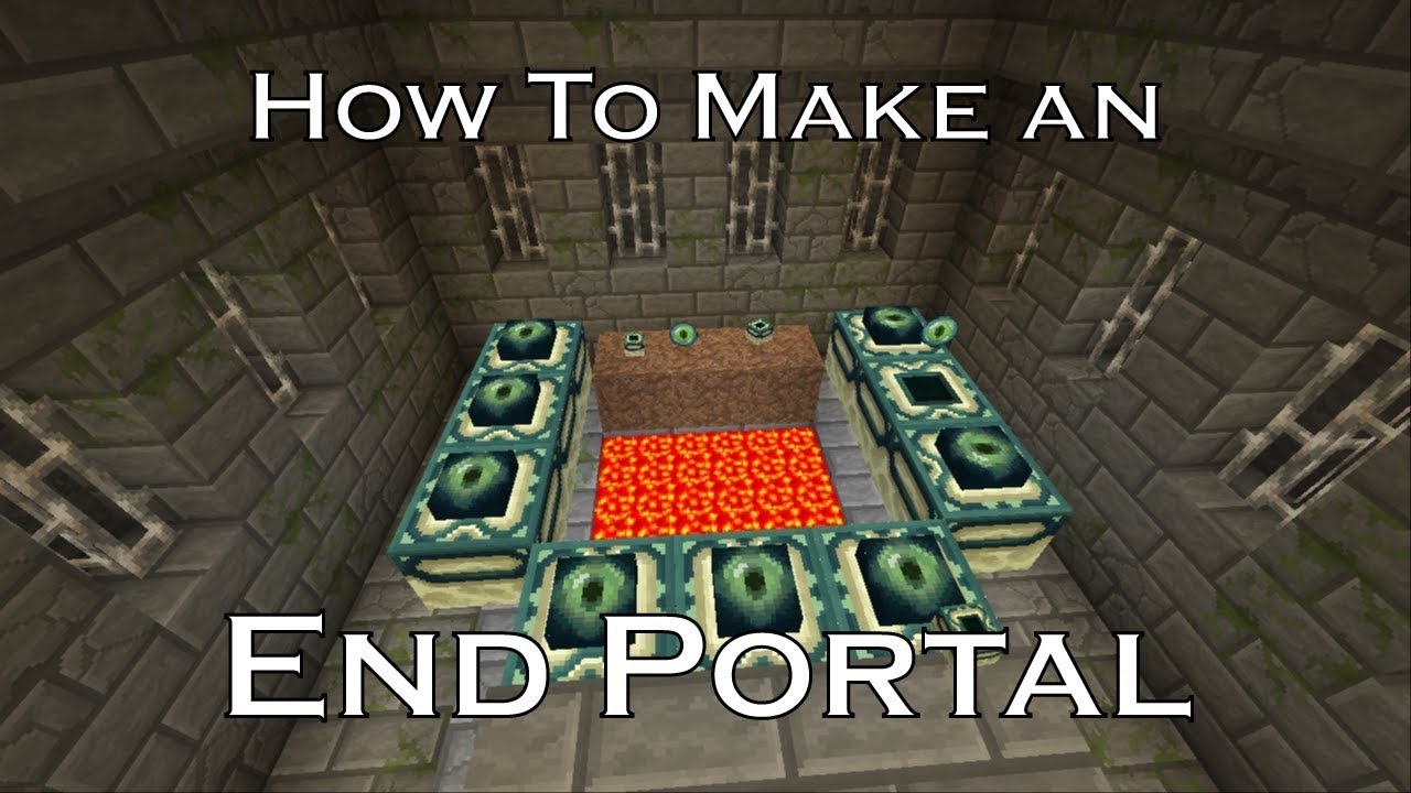 What Materials Do You Need To Make An End Portal at Nicholas Matthews blog