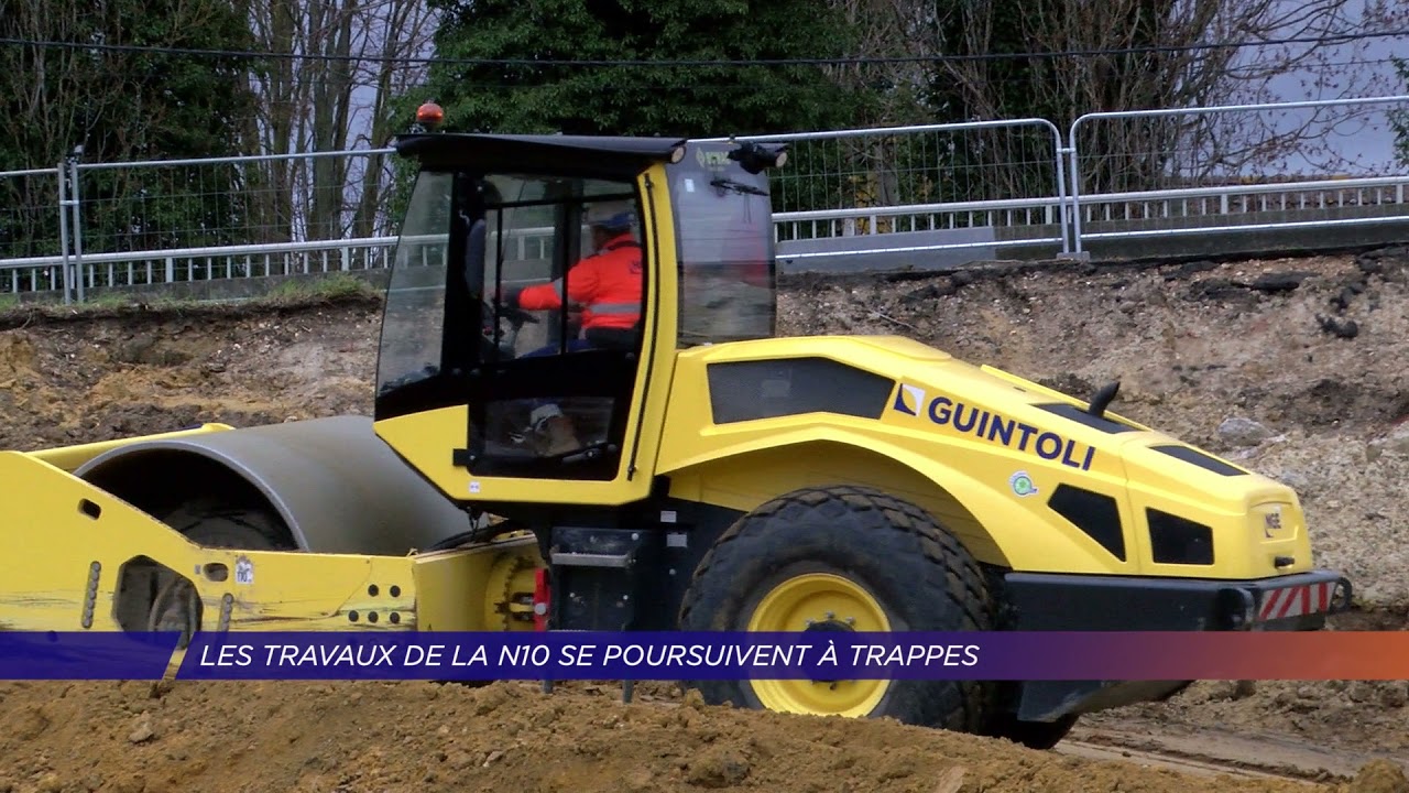 Yvelines | Les travaux de la N10 se poursuivent à Trappes