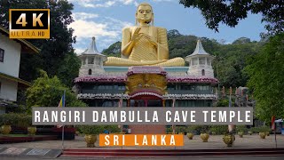Dambulla Royal Cave Temple and Golden Temple, Sri Lanka | UNESCO Site | SKY Travel (4K)