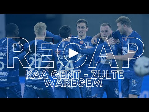 Recap KAA Gent - Zulte Waregem (JPL 2021-2022)