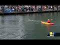 Breaking: Katie Pumphrey reaches Inner Harbor after 24-mile swim  - 07:03 min - News - Video