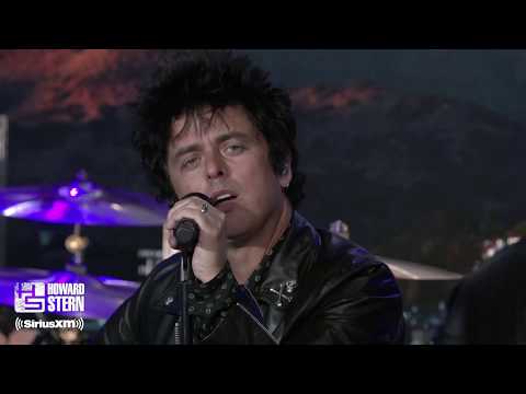 Green Day “Father of All…” Live on the Howard Stern Show