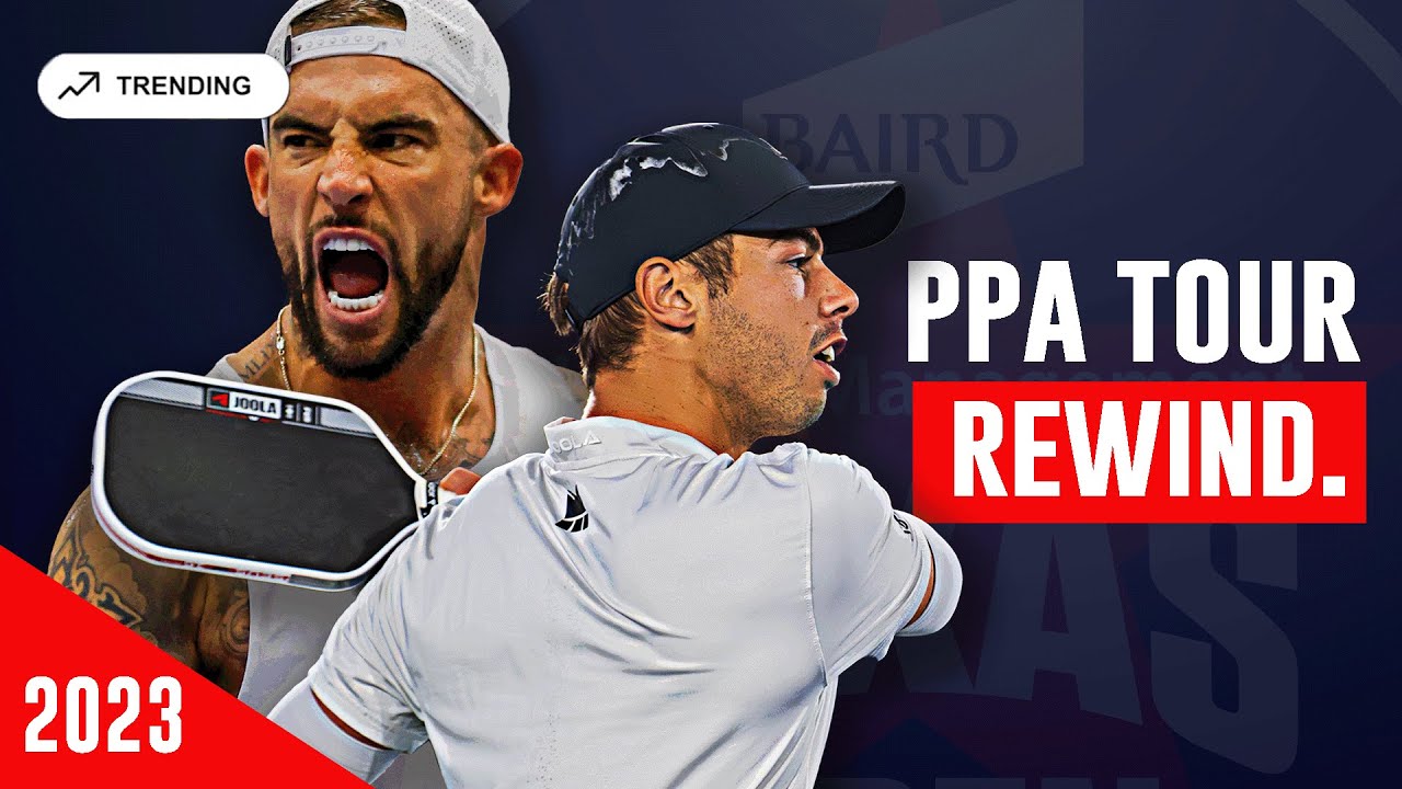 Relive This Epic Rivalry When Ben Johns Faced Tyson McGuffin in This 2023 Pickleball Classic! 📅🏆🔥