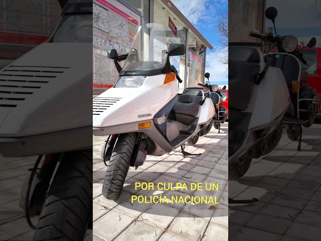 POR CULPA DE UN POLICÍA NACIONAL #policia #policianacional #shorts #viral #motor #motorcycle #honda