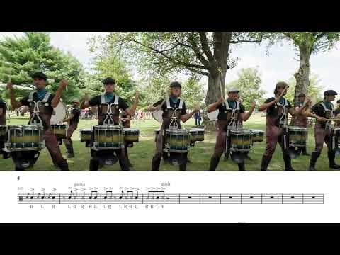 Music City DBC 2024 Snare Transcription [FULL SHOW]