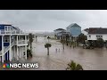 Tropical Storm Alberto lashes Texas as heat wave persists