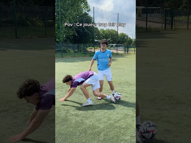 Ce joueur trop fair play 🤣
