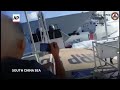 Chinese ships collide during chase against Philippine vessel in South China Sea  - 00:35 min - News - Video