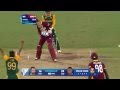 SA vs WI: South Africa thrash Windies by 257 runs.