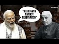 PM Modi In Rajya Sabha I PM Modi: Nehru Was Against Reservation, Congress Follows Him Blindly