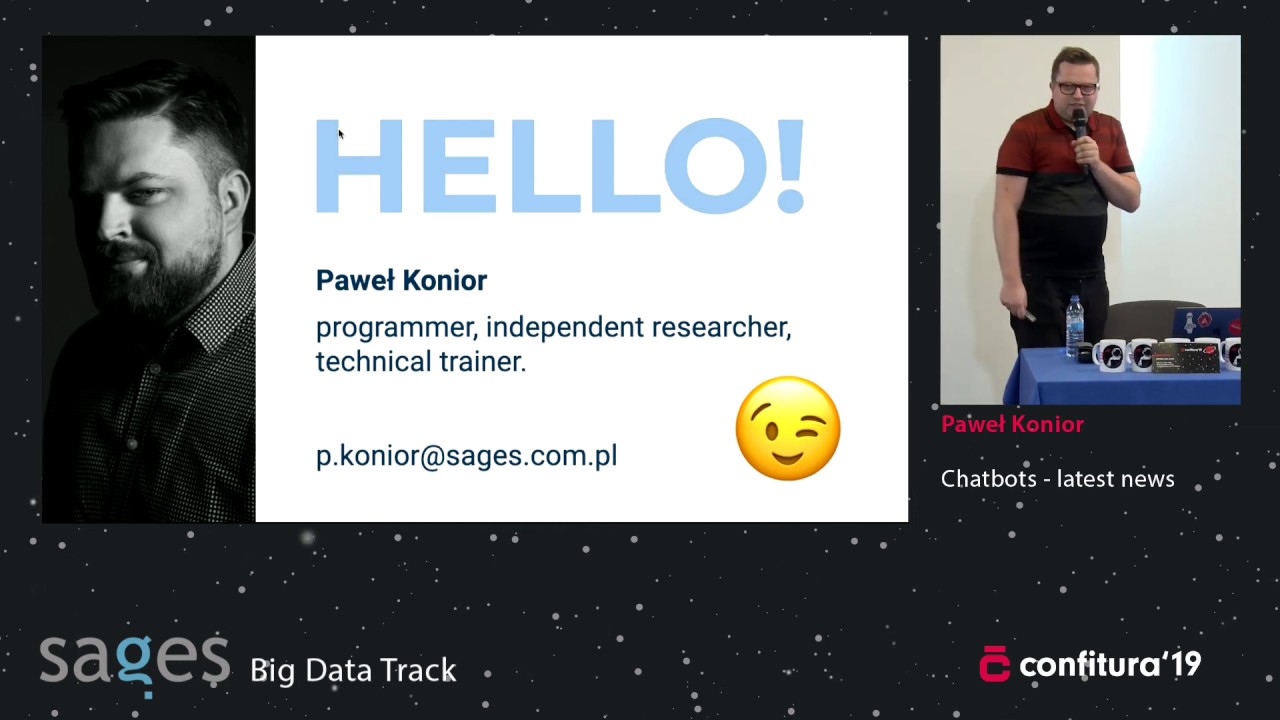 2019 - Paweł Konior - Chatbots - latest news